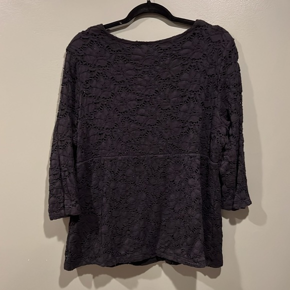 INC Lace Top - 1X - Picture 6 of 6